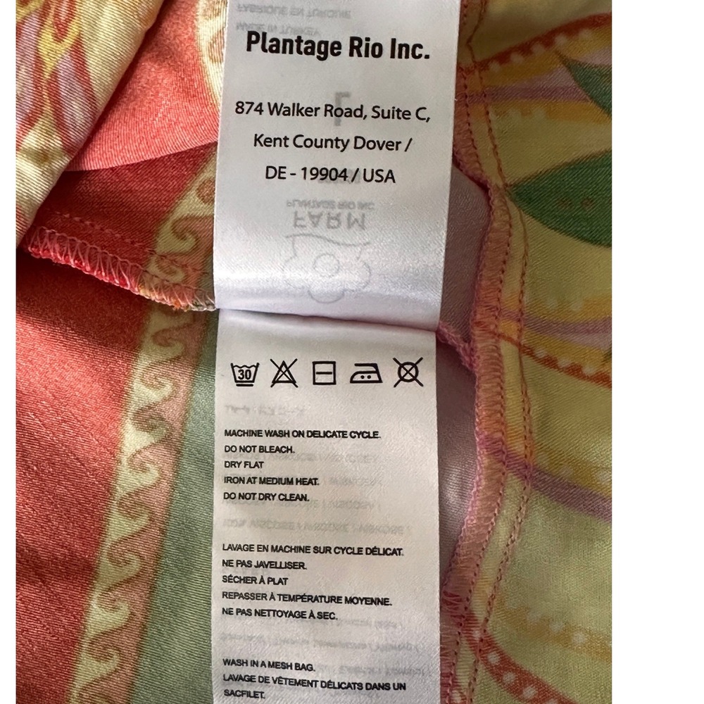 Farm Rio NWT SZ LGE Beach‎ Toucans Scarf Lenzing Ecovero viscose mini dress - Picture 14 of 16